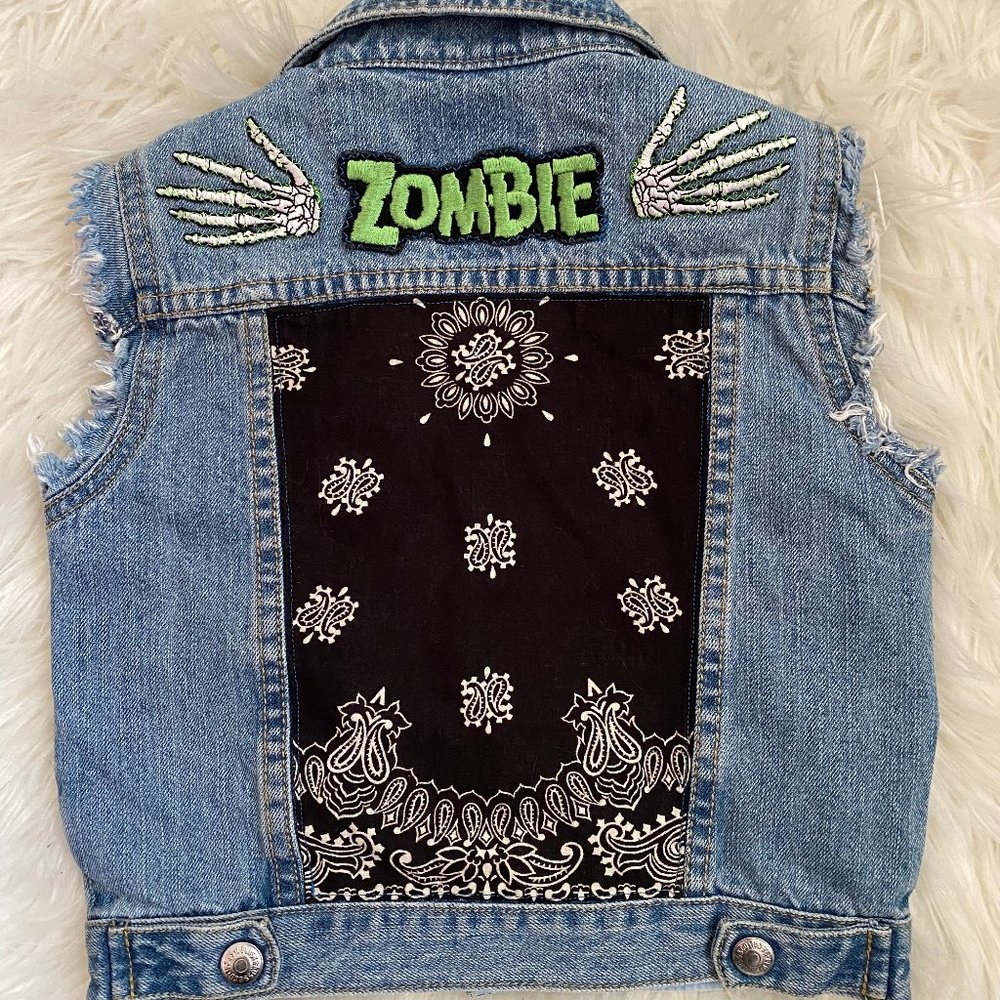 Levi's Customized kids Denim Vest 2T